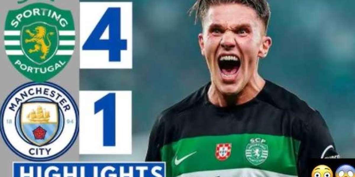 Græske Kress' hattrick hjalp Sporting CP med at slå Manchester City 4-1